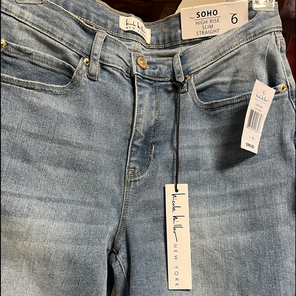 Nicole Miller SOHO Jeans, used , Size 6